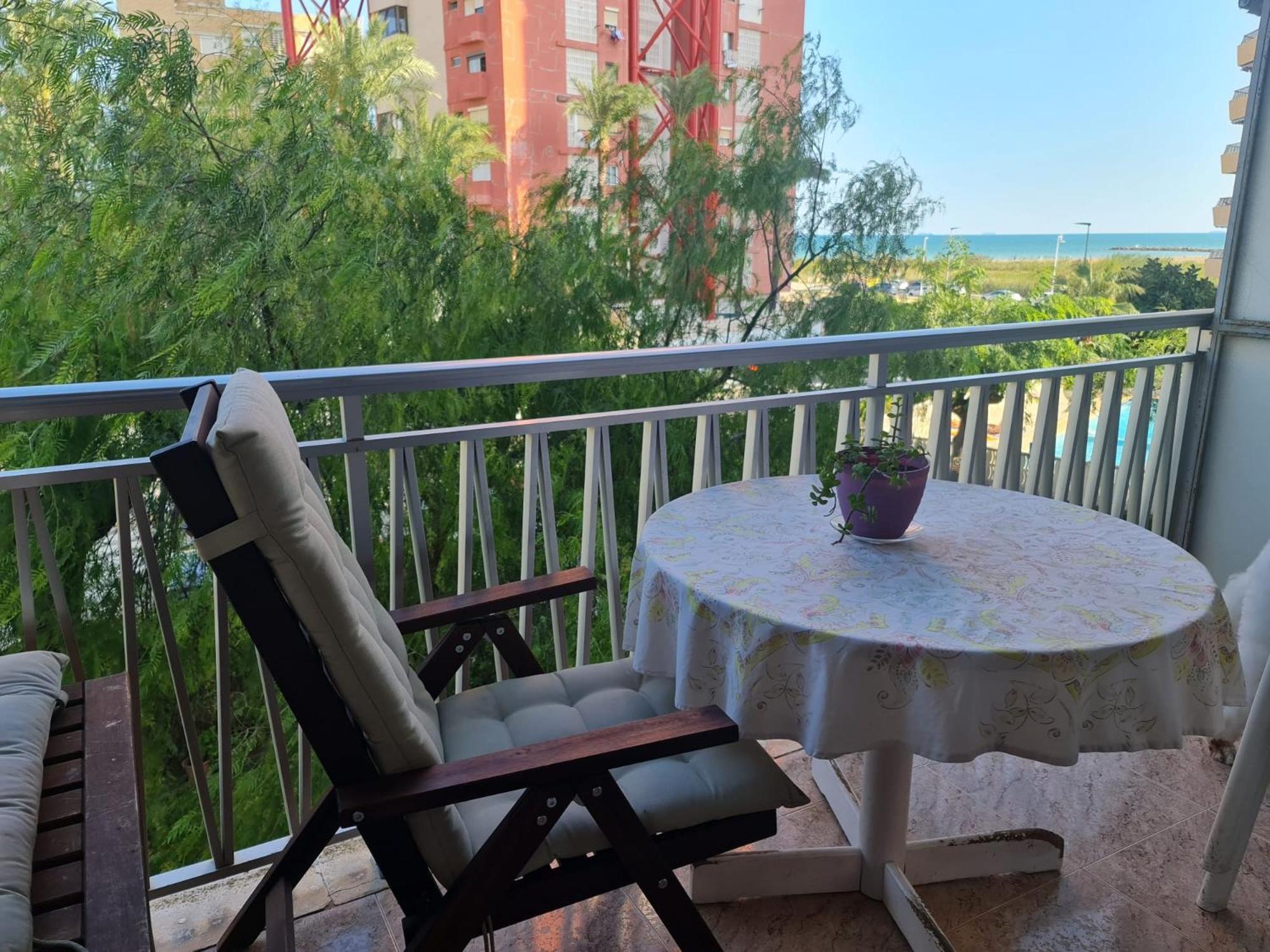 Bonito Apartamento Con Vistas Al Mar Playa Pobla de Farnals Ngoại thất bức ảnh